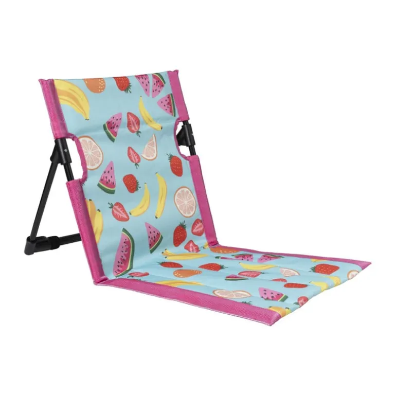 Strand ligbed fruity - multikleur - 41x39x39 cm