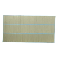 Strandmat XL - bruin/blauw - 90x170 cm