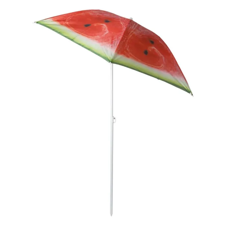 Strandparasol meloen - ø160x180 cm