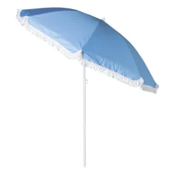 Strandparasol Tess - blauw - ø150x180 cm
