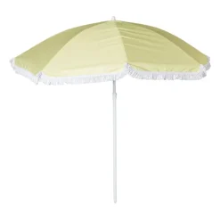 Strandparasol Tess - geel - ø150x180 cm