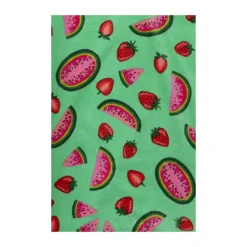 Strandponcho watermeloen - multikleur - 75x220 cm