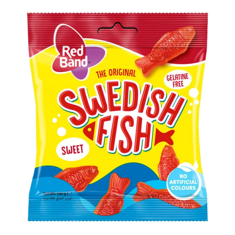 Swedish fish - 100 gram