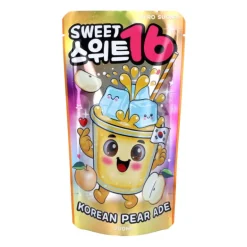 Sweet16 korean pear pouch drink ADE - 200 ml