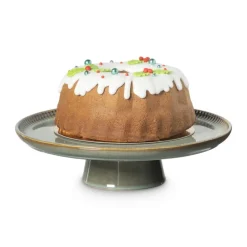 Taartplateau Toscane - groen - ø30x8 cm