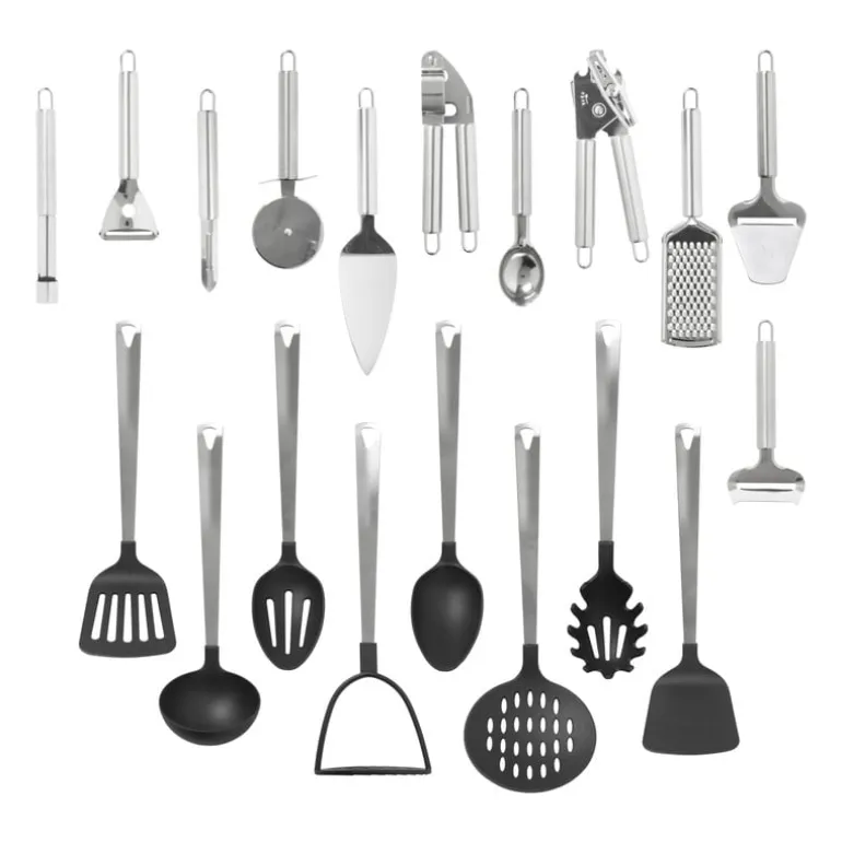 Taartschep London - zilverkleurig - 26.5 cm