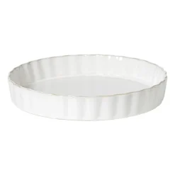 Taartvorm Toscane L - wit - ø26.8x4.5 cm