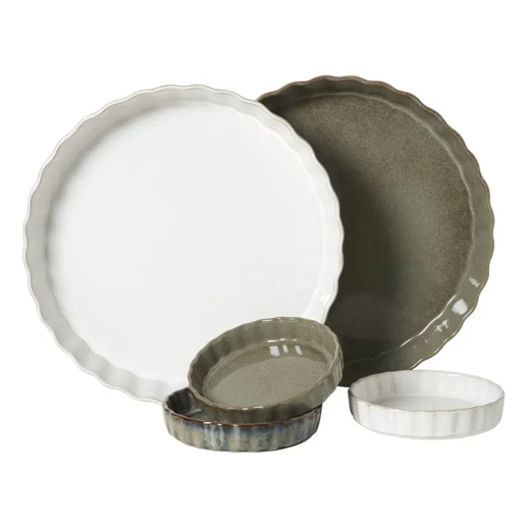 Taartvorm Toscane S - groen - ø12x2.5 cm