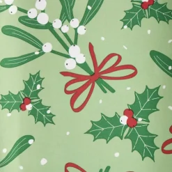 Tafelkleed mistletoe - groen - 138x220 cm