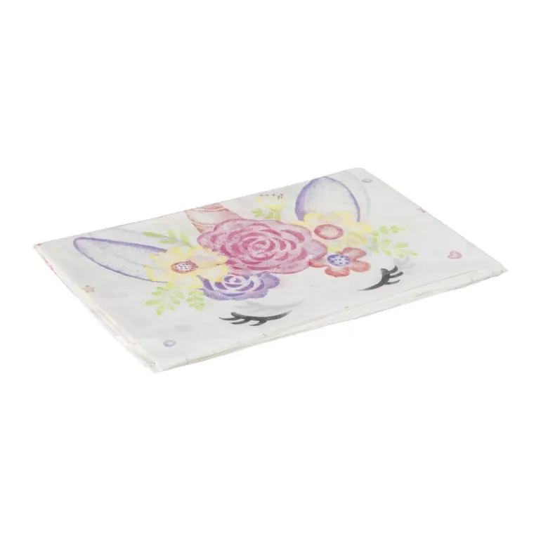 Tafelkleed unicorn - papier - 136x220 cm