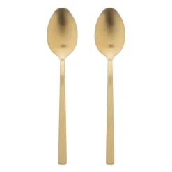 Tafellepels - goudkleurig - set van 2