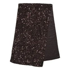 Tafelloper pailletten - koperkleur - 40x150 cm