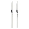 Tafelmessen - zilverkleurig - set van 2