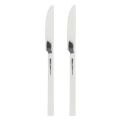 Tafelmessen - zilverkleurig - set van 2