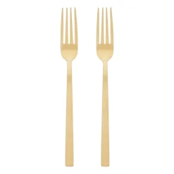 Tafelvorken - goudkleurig - set van 2
