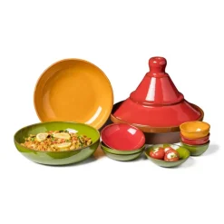 Tajine Selena - rood - 27 cm