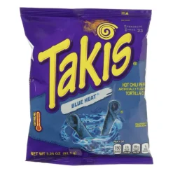 Taki's chips Blue Heat - 92.3 gram