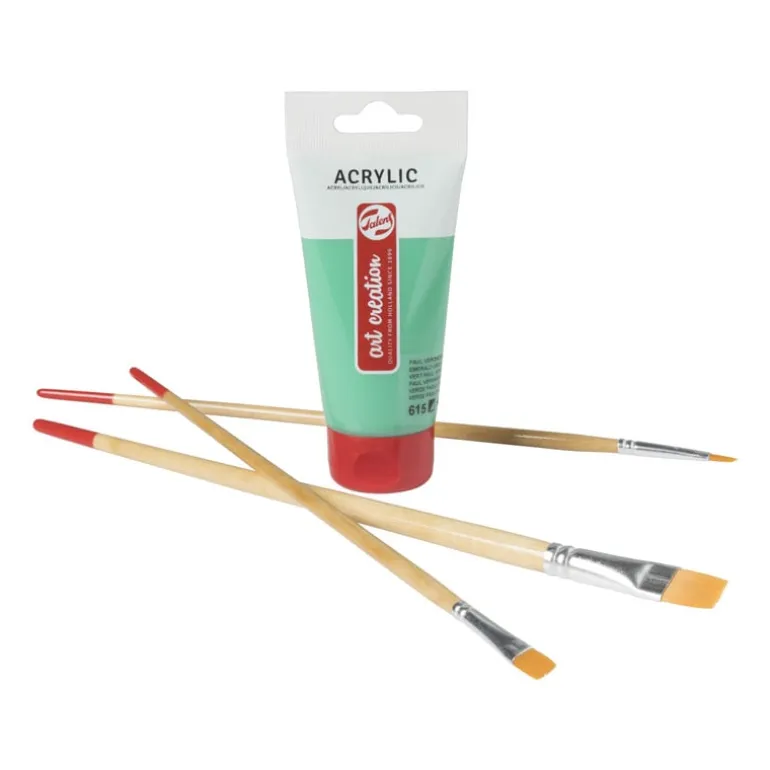 Talens acrylverf - groen - 75 ml
