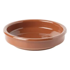 Tapas schaaltje klei - bruin - ⌀14 cm