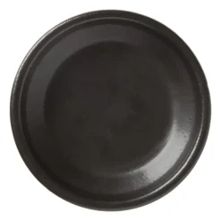 Tapas schaaltje klei - zwart - ⌀12 cm