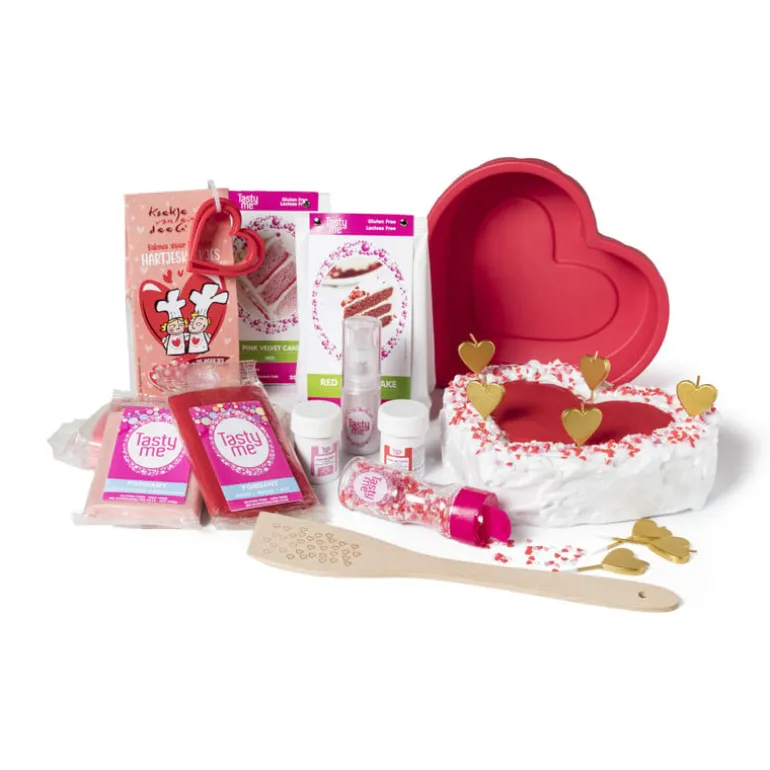 Tasty Me pink velvet cake - roze - 350 g