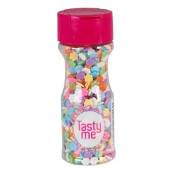 Tasty Me suikerfiguur bloemetjes - multikleur - 55 gram