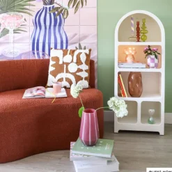 Teddy loveseat fauteuil - bruin - 71x120x71 cm