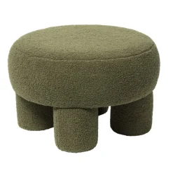 Teddy poef dodo - groen - ø52x31 cm