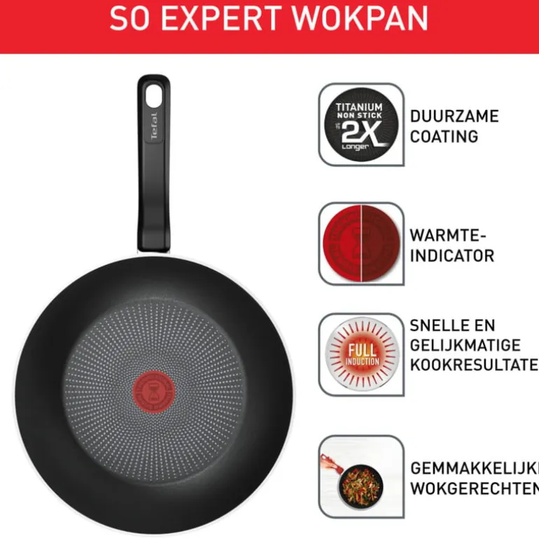Tefal SoExpert wokpan - ø28 cm