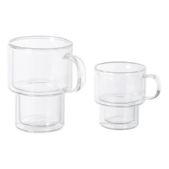 Theeglas dubbelwandig - 260 ml - glas