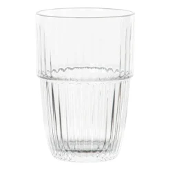 Theeglas ribbel - 530 ml
