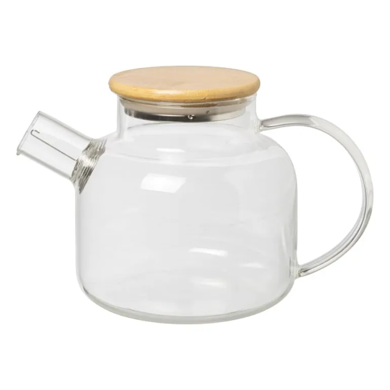 Theepot bamboe deksel - 1.8 liter