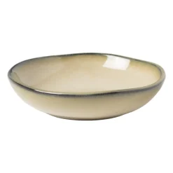 Theezakjeshouder Toscane - beige - ø9x2.1 cm