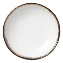 Theezakjeshouder Toscane - wit - ø9x2.1 cm