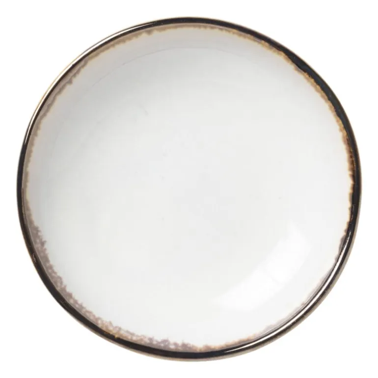 Theezakjeshouder Toscane - wit - ø9x2.1 cm