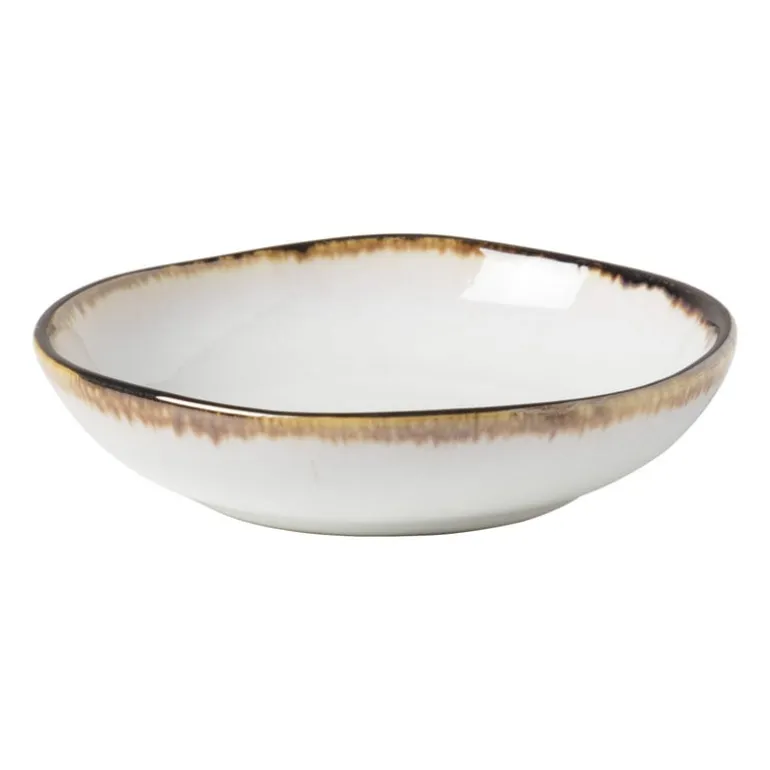 Theezakjeshouder Toscane - wit - ø9x2.1 cm