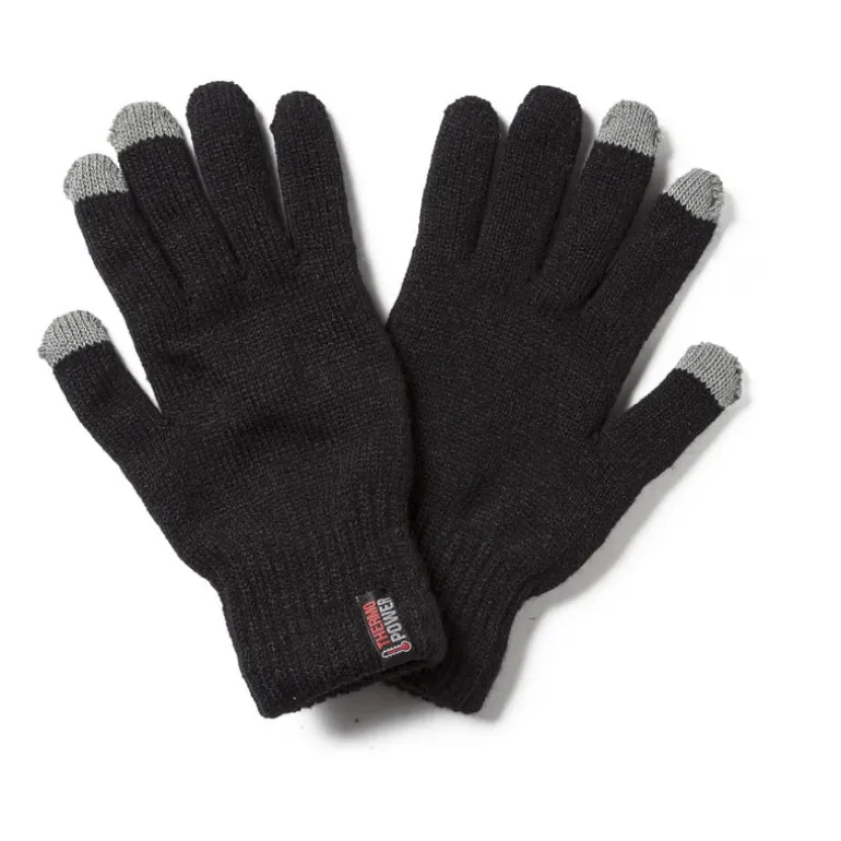 Thermo handschoenen S/M - zwart