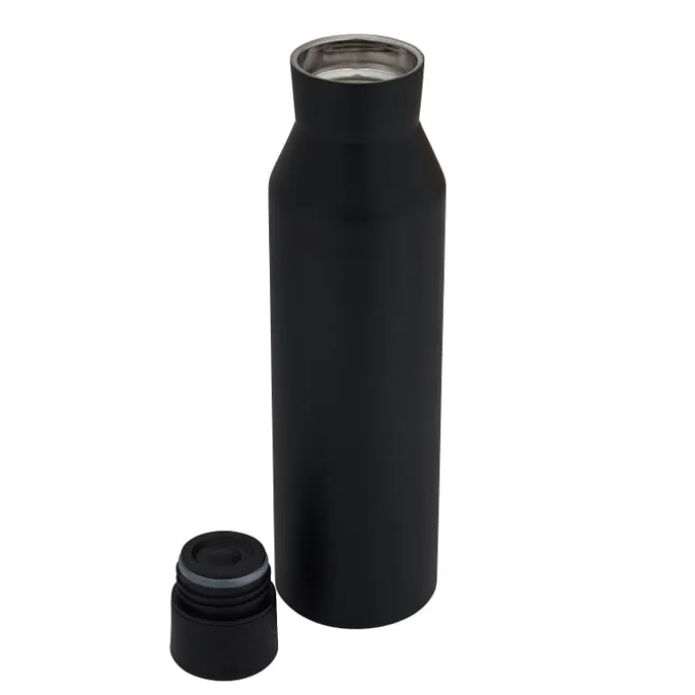Thermosfles - zwart - 600 ml