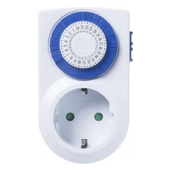 Tijdschakelaar - wit - 6.7x8x13 cm