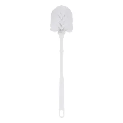 Toiletborstel basic - wit - 40 cm