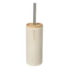 Toiletborstel sand - beige - ø10.3x38.5 cm