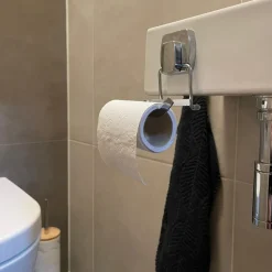 Toiletpapier houder easy lock - 12x9x10 cm