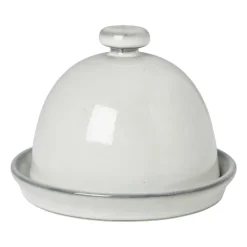 Toscane botervloot - grijs - ø12x9 cm