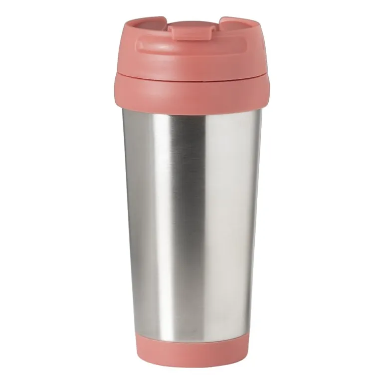 Travel beker - roze - 450 ml