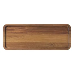 tray acacia groot - bruin - 14x36x1.5 cm
