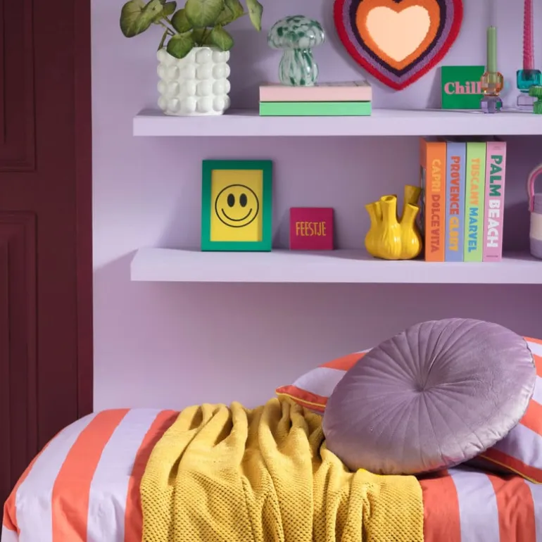 Tulpenvaas klein - geel - ø13.5x16 cm