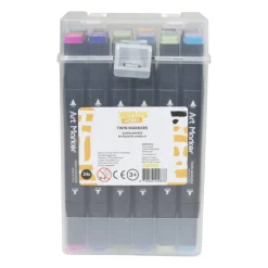 Twin markers - set van 24