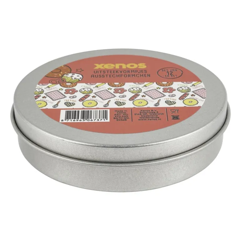 Uitsteekvormpjes - set van 12