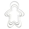 Uitsteekvormpjes gingerbread man - set van 3