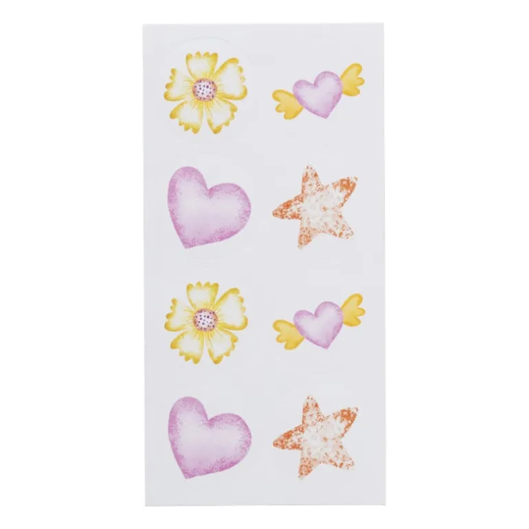 Unicorn uitdeelzakjes - multikleur - set van 8